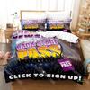 Fashion Shane Gillis Live Bedding Set Single Twin Full Queen King Size Bed Set Kids Bedroom Duvetcover Sets Bed Sheet Set