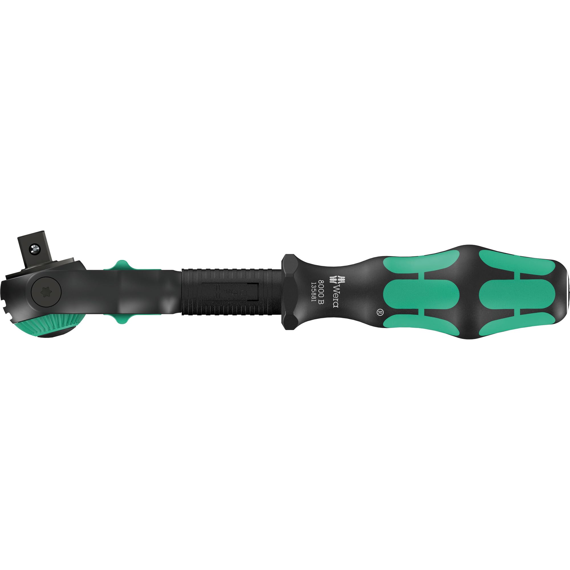 

WERA Zyklop Ratchet Black Limited Edition 8000 B Zyklop Speed Black Edition 3/8 Handle, чёрный