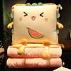 Foldable 2-in-1 Pillow Blanket: Thickened Office Nap, Sofa & Car Cushion