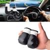 Car Pendant Mini Boxing Gloves Ornaments PU Leather Boxing Gloves Keychain Decorative Multifunctional Car Interior Decor Pendant