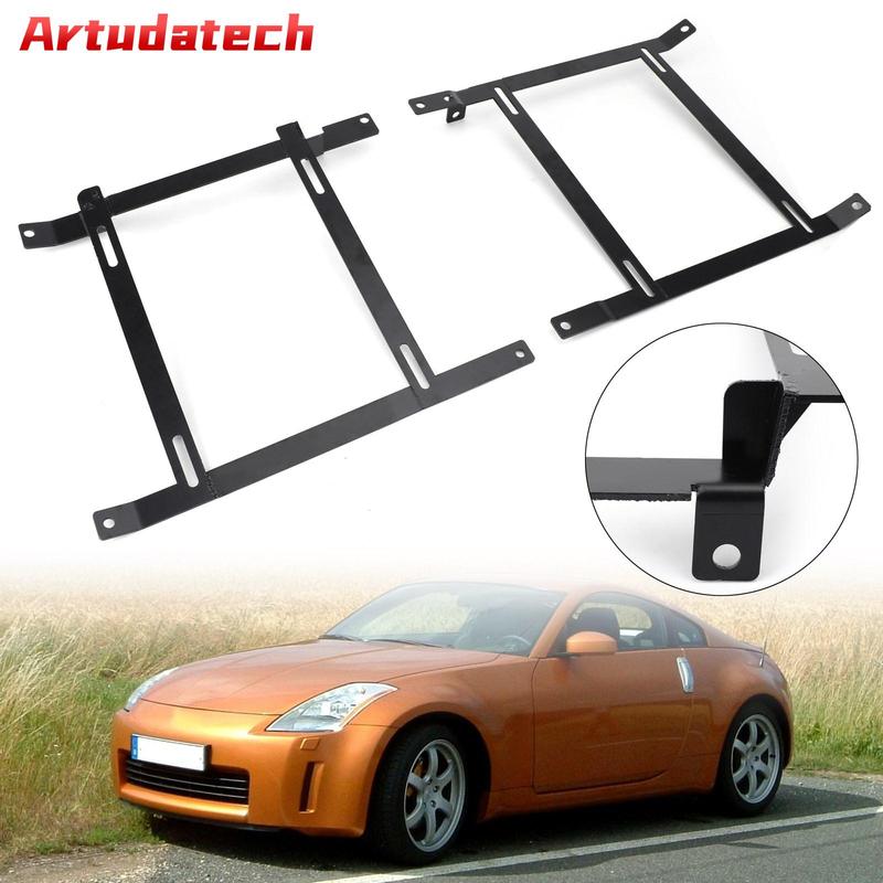 Artudatech Для Nissan 350Z Z33 Fairlady Низкое Крепление Гоночное/Ковшеобразное Сиденье Скобочный Кронштейн из Высокопрочной Стали