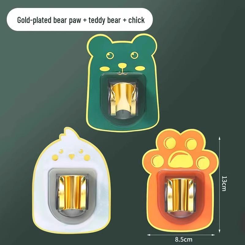 

Punch-Free Adjustable Cartoon Shower Head Holder