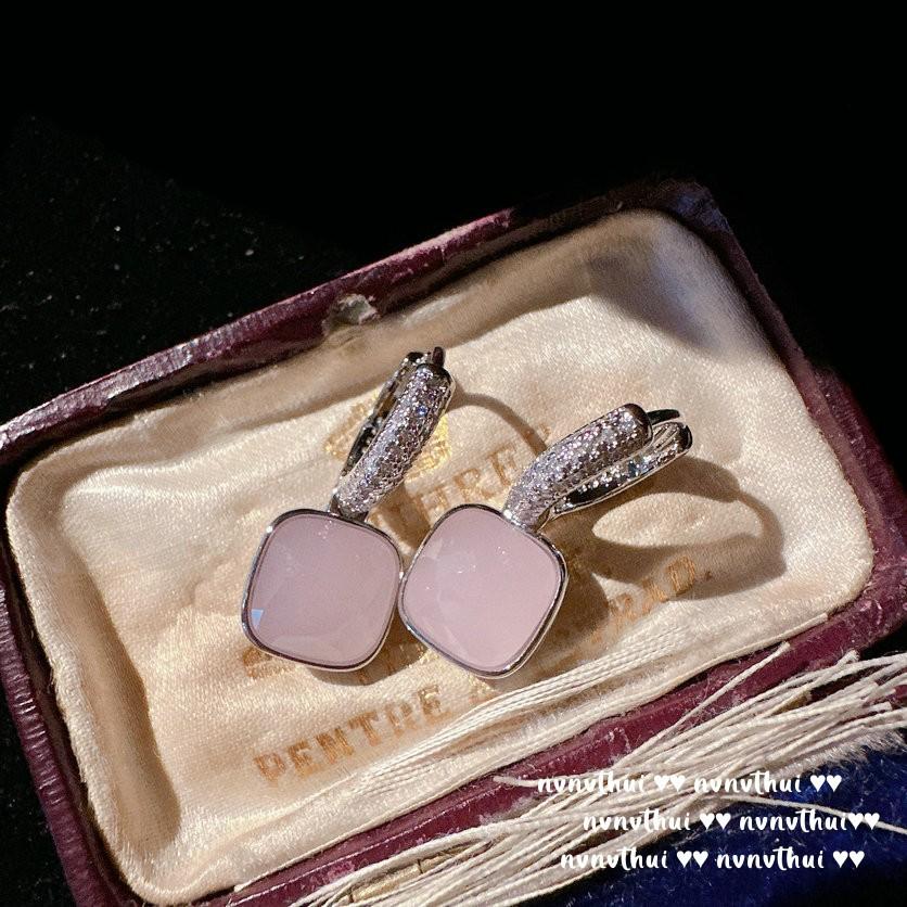 Colorful Orange Diamond Water Drop Gem Earrings, Rich Woman'S Happiness, Plated With 18K Gold, Cinnamon Teardrop Para Zircon Necklace.