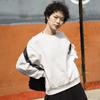 New Balance Sweatshirt Fall Winter Women's Gray 5CC39752-OA