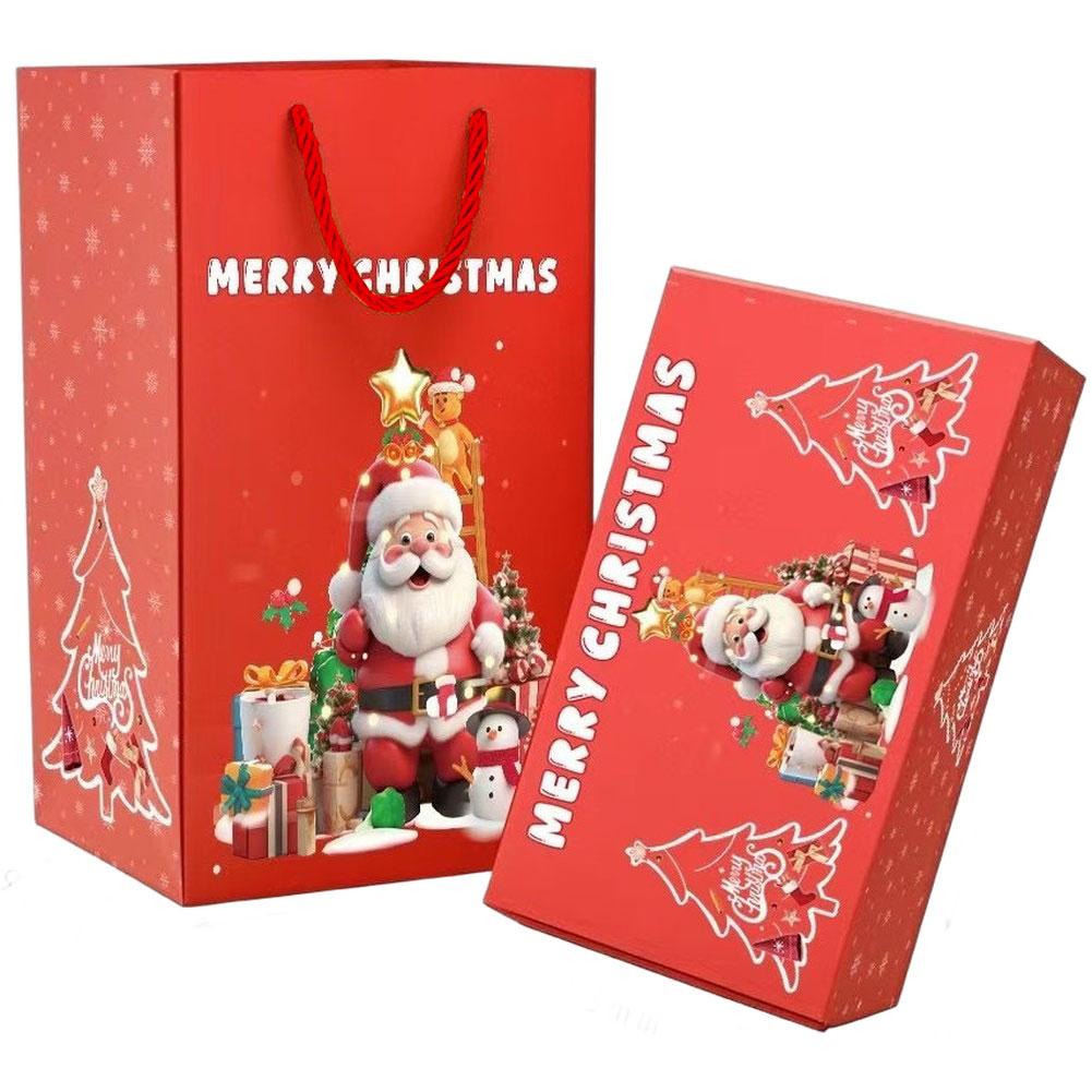 Money Christmas Surprise Box Festive Present Box 21*13*9.3 Cm Christmas Surprise Box Confetti Reveal Folding Mechanism