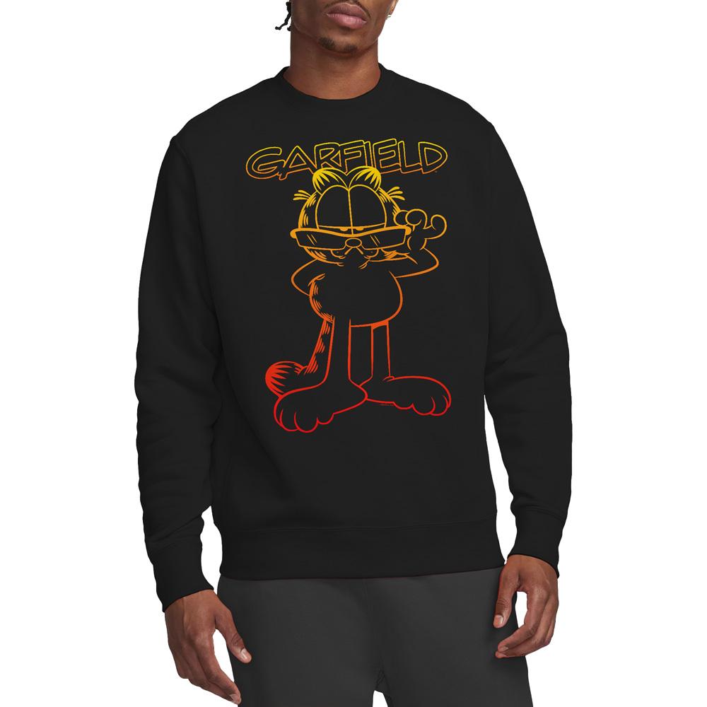 Garfield Unisex Adult Hotshot Sweatshirt