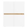 Highboard, Filing Cabinet, 90x40x110cm - Adjustable Shelves - Sideboard, Modern Cabinet, Chests of Drawers, Storage Cabinet, Tall Cabinet