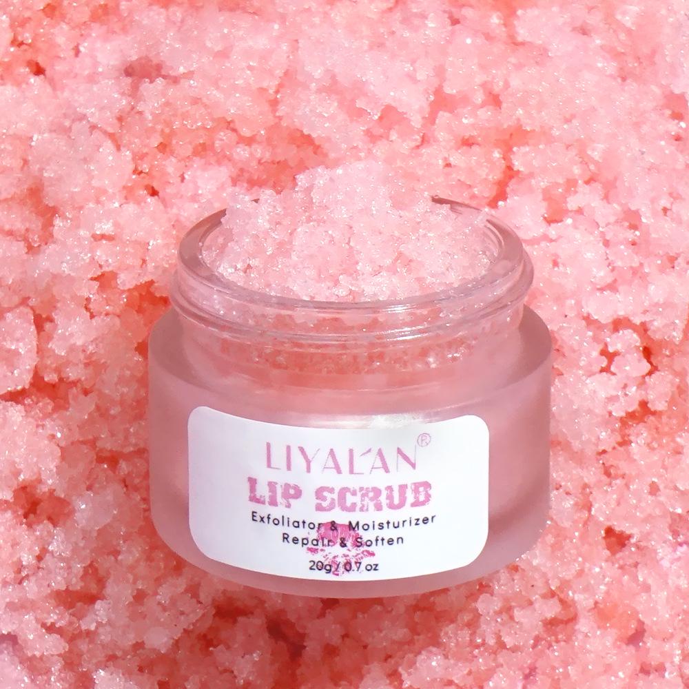 

Strawberry Lip Sugar Scrub: Exfoliates, Softens, and Moisturizes for Smooth, Revitalized Lips