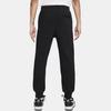 Nike Logo Embroidered Towel Lace Knit Joggers Men Bottoms Black FN3095-010