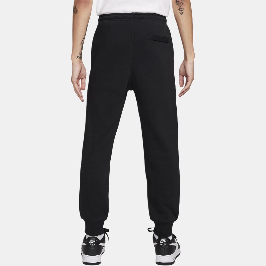 Nike Logo Embroidered Towel Lace Knit Joggers Men Bottoms Black FN3095-010