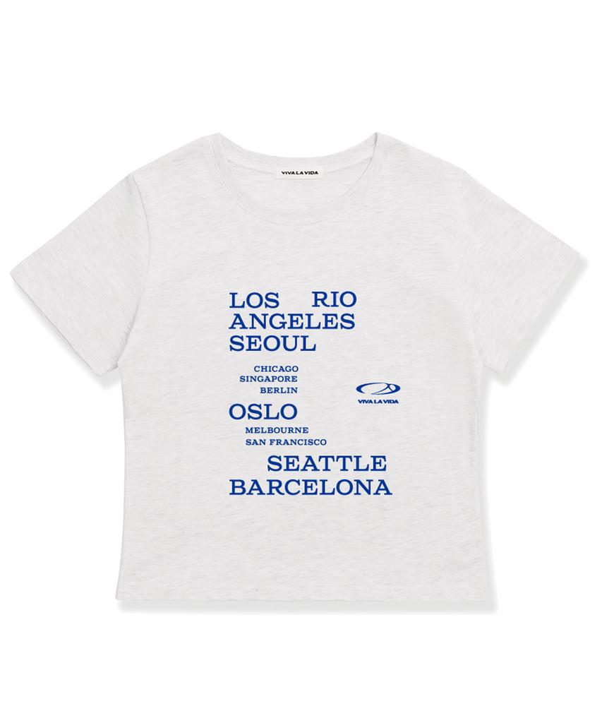 Bibalabida Rio Crop Short Sleeve T-Shirt
