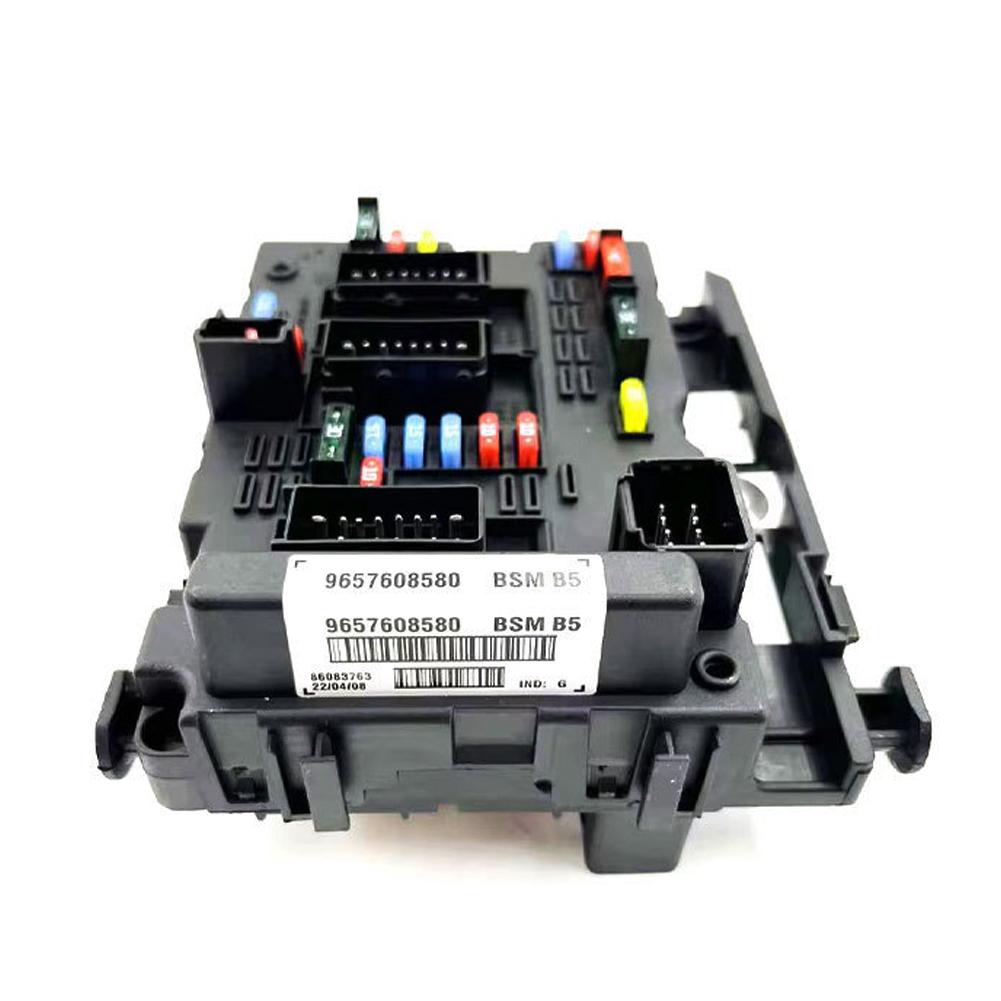 Car Fuse Box Assembly Relay 9657608580 6500Y1 for Citroen C3 C5 C8 Xsara Picasso Peugeot 206 Cabrio 307 Cabrio 406 Coupe 807