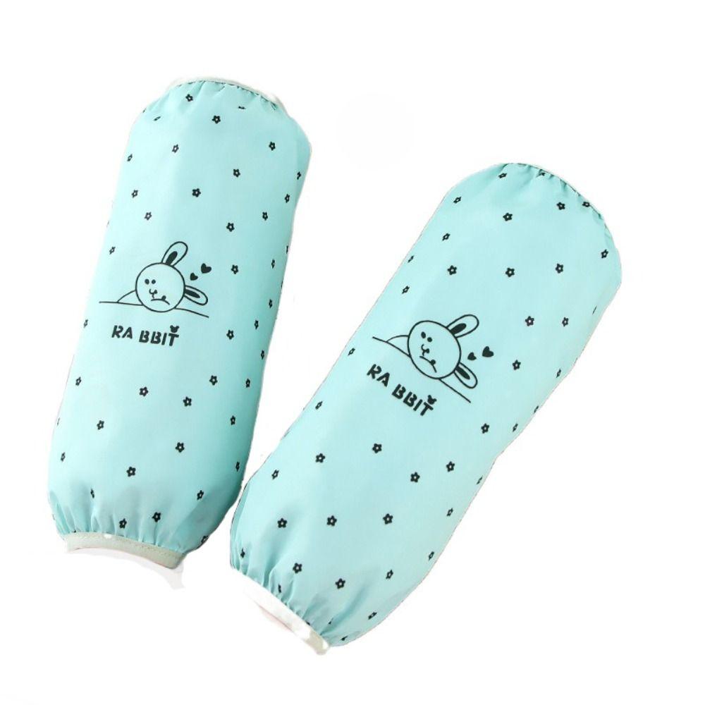 

Новые водонепроницаемые рукава женские противообрастающие офисные рукава мужские длинные рабочие рукава милые мультяшные кухонные мытье посуды чистящие рукава