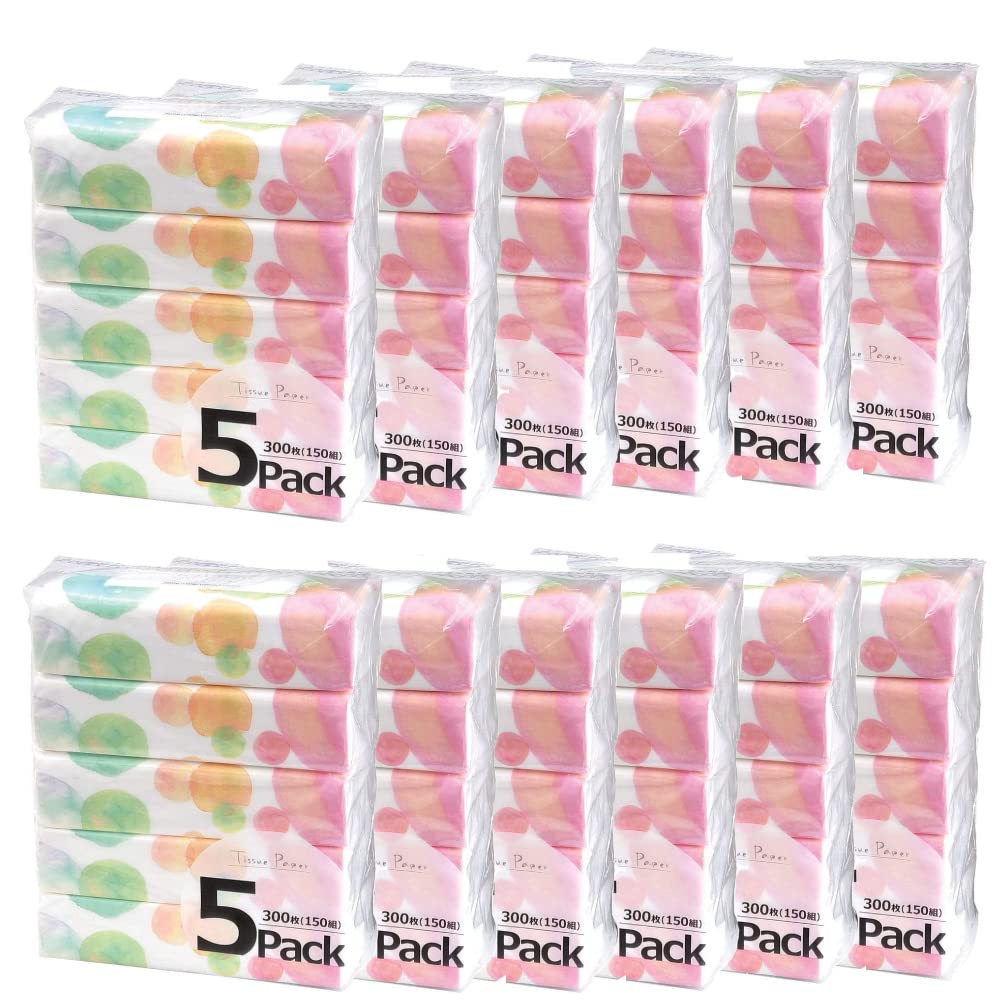 

ITOCHU paper pulp soft pack tissue 300 sheets150 sets 5 pieces x 12 bags set (60 pieces)