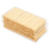 600PCS Double-headed Bamboo Toothpicks Disposable Bagged Fruit Labels Hotel Restaurant Bagged Toothpicks.