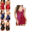 Elegant Women Lady Sexy Lace Sleepwear Satin Nightwear Lingerie Pajamas Suit Size S-xl For Ultimate Comfort