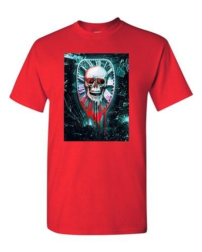 Death Of Time Skull Tanya Ramsey Artworks Art DT Adult T-Shirts Tee Unisex T-Shirt S