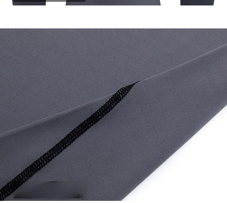 Men's Elastic Quick-Dry Long Sleeve for Autumn/Winter Training, Cycling, and Running