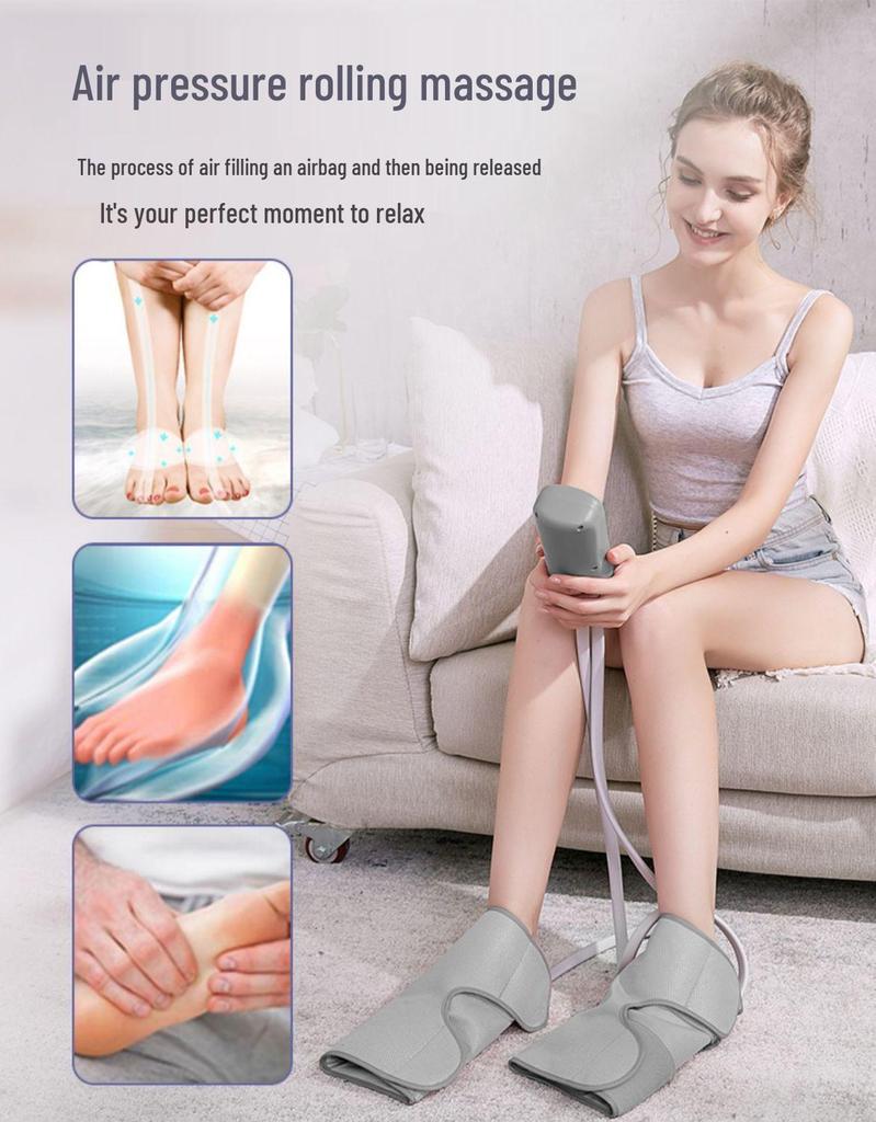 Beautiful Leg & Foot Air Pressure Massager – Relaxing Calf Therapy & Gift