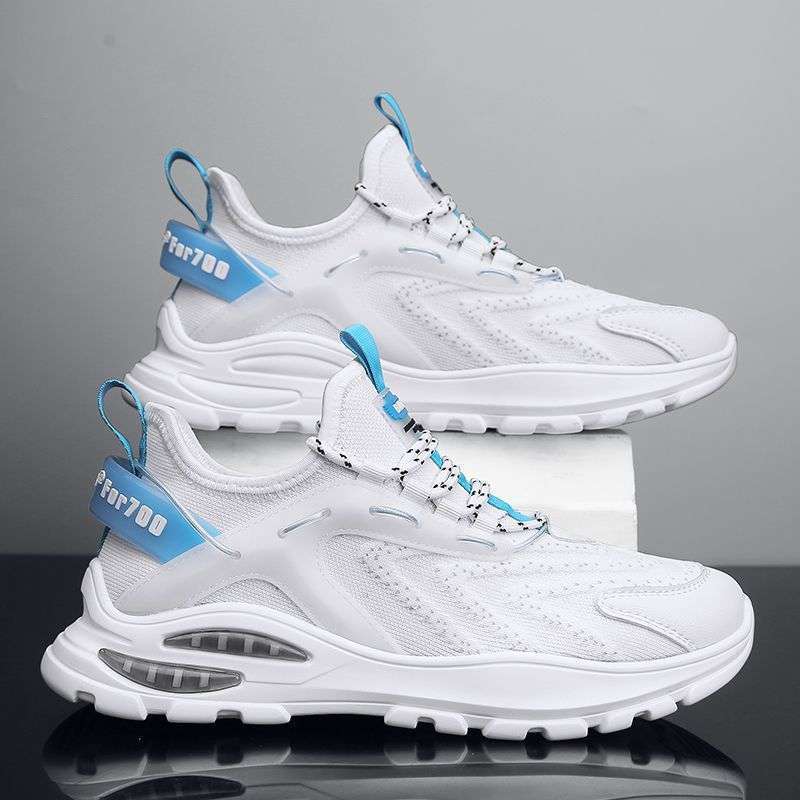 Summer Breathable Coconut Men's Shoes 2025 New Versatile Running Mesh Shoes Men's Casual Trendy Shoes