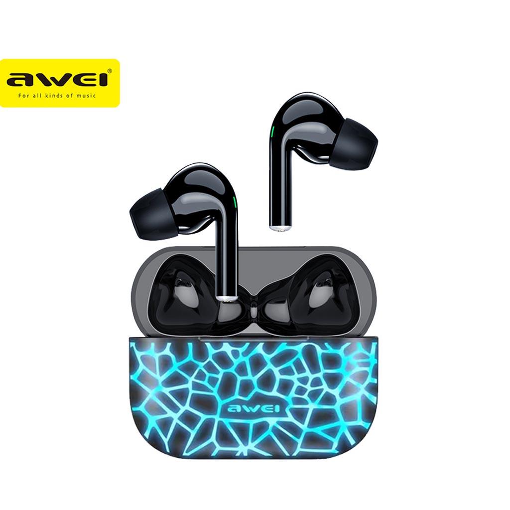 

Awei T29 Pro In Ear Wireless Bluetooth Earphone TWS Earbuds with Touch Control And Mic Headphones чорний