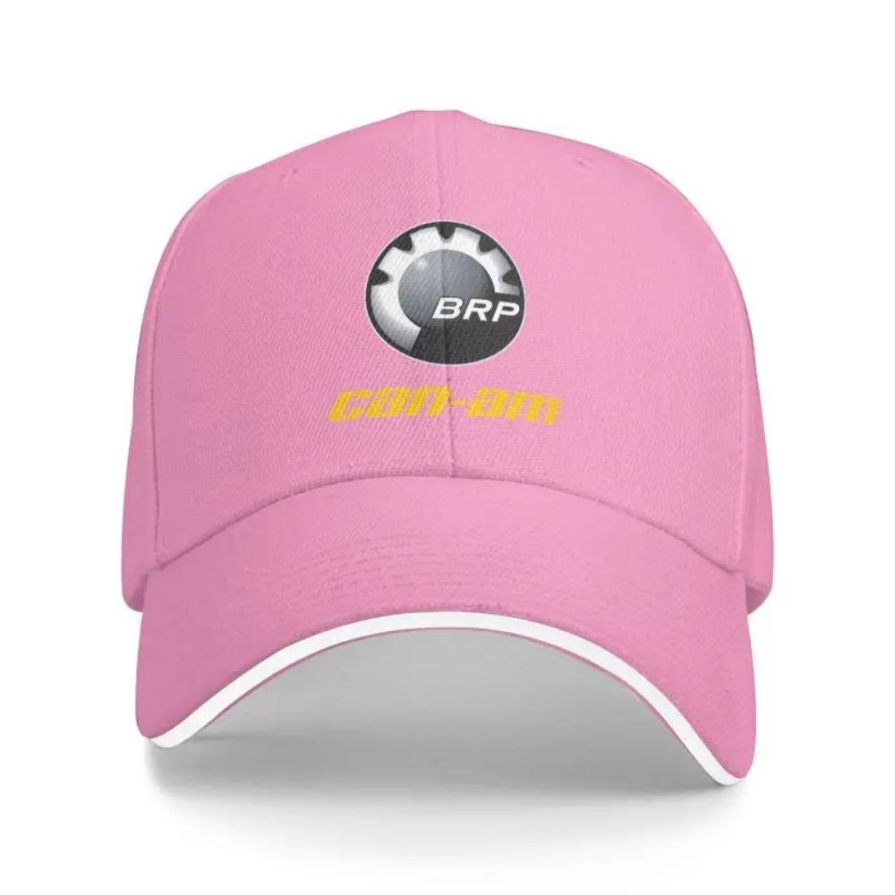 Cappellino da Baseball con Stampa Logo BRP Can Am Personalizzato Cappelli Sandwich Casual Estivi per Uomo Donna Sport all'Aperto Cappello con Visiera Parasole Regolabile