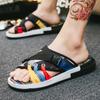 Walk Around Home Male Slipper Flat Indoor Slides Pvc House Men's Shoe Elegant Trend 2024 Y2k Comfortable Low Price Fun Eva Style