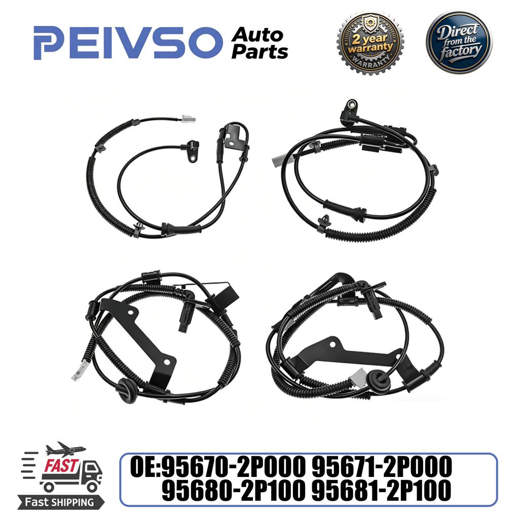 95670-2P000 95671-2P000 ABS Wheel Speed Sensor For Kia Sorento 2011 2012 2.4L 3.5L Front Rear Left Right 95680-2P100 95681-2P100