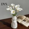 Minimalistisches Wohnaccessoire 3D-gedruckte Blumenvase, Moderner Dekorationsbehälter, Umweltfreundliches PLA Tischdekoration Blumenarrangement Halter für