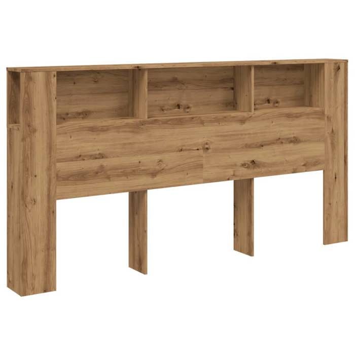 VidaXL Headboard Cabinet Artisan Oak 200x18.5x102.5 Cm, Headboard, Bedroom Cabinet, Headboard 856887