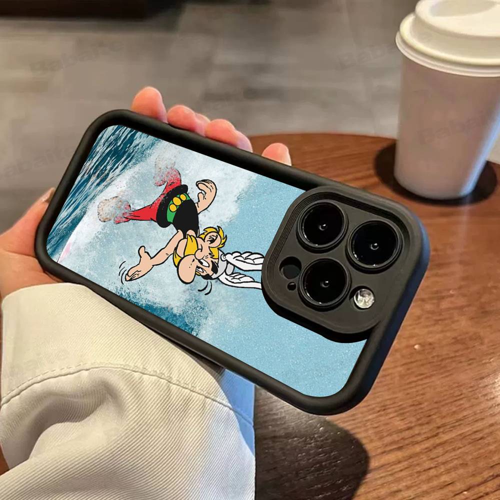 A-Asterix Y-O-Obelix Phone Case For IPhone 17 16 15 14 13 12 11 Pro Max Plus Silicone Shockproof Case