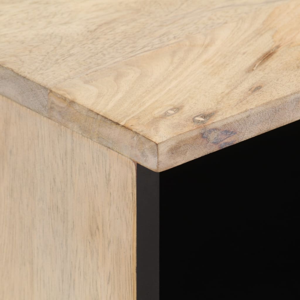 TV Cabinet 100x33x46 Cm Solid Mango Wood