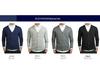 Men's Solid Color Knit V-Neck Cardigan Sweater - Spring/Autumn Business Outerwear
