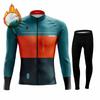 2026 Winter Fleece Riding Suit Set Gobikful Spain Winter Thermal Fleece Jacket  Jersey Long Sleeve Ropa Ciclismo Hombre Bicycle Wear Bike Clothing