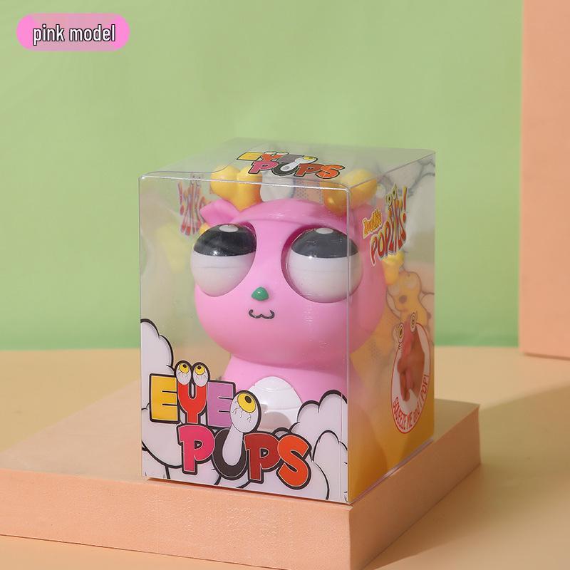 Exploding Eyes Dragon Man Panda Squeeze Toy - Decompression Artifact & Internet Celebrity Gift for Kids