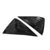 For Opel Corsa      ABS Plastic Rear Window Quarter Louver Cover Side Vent Trim Car Adhesive Accessories