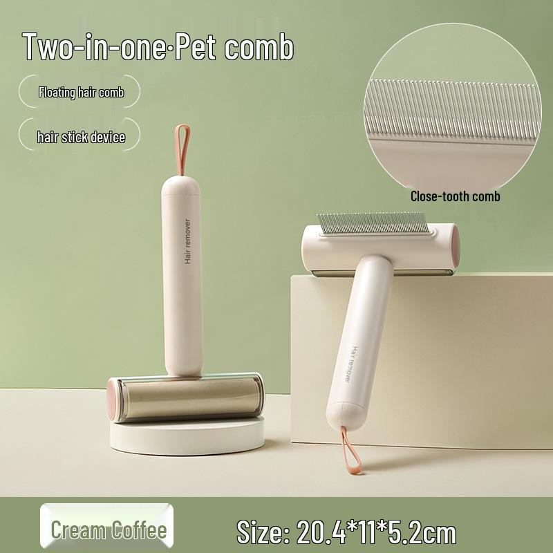 Fluffy Grooming Rake Comb for Bichon Frise & Small Dogs