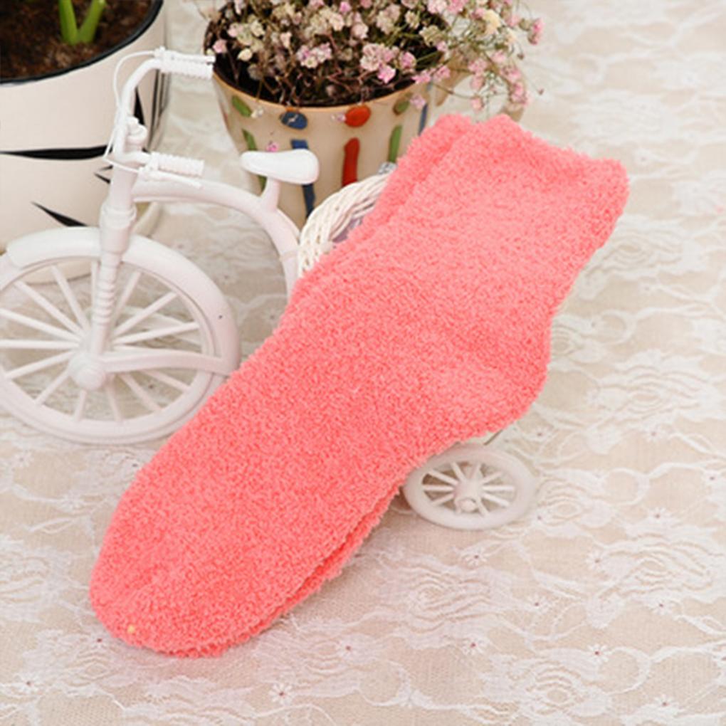 Polyester Multifunctional Winter Warm Sock For Women Absorbent And Breathable Socks Female