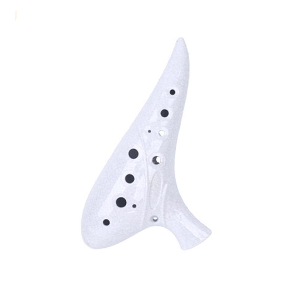 12 Hole Ocarina Alto C Key12-Hole Ocarina Instrument Easy Instrument for Beginners Resin Ocarina Instrument