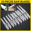 10pcs 6-8‘’ High-speed Steel Cutting Reciprocating Saw Blades Cordless Reciprocating Saw Blades Power Tools