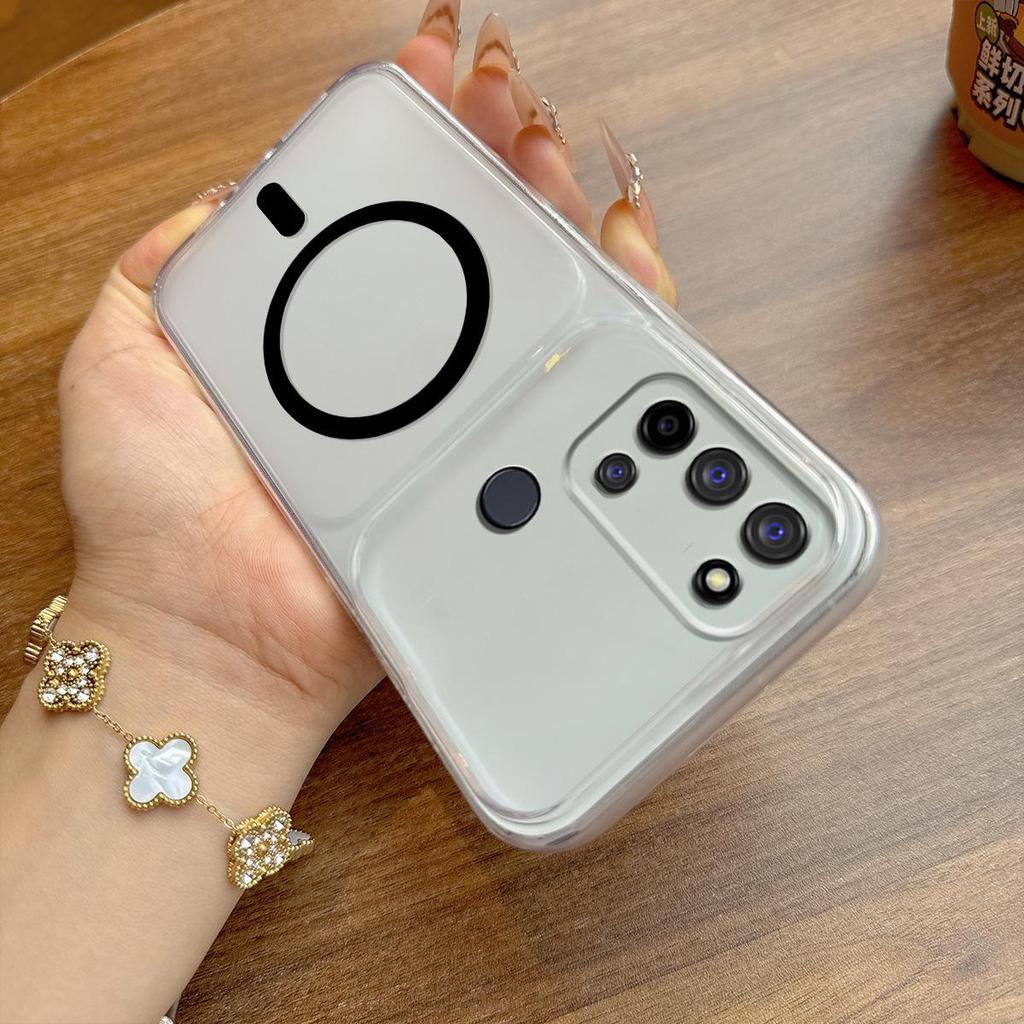 Case for realme C17,7i Anti-Fingerprint Matte Cover Big Camera Window Clear Edge Casing