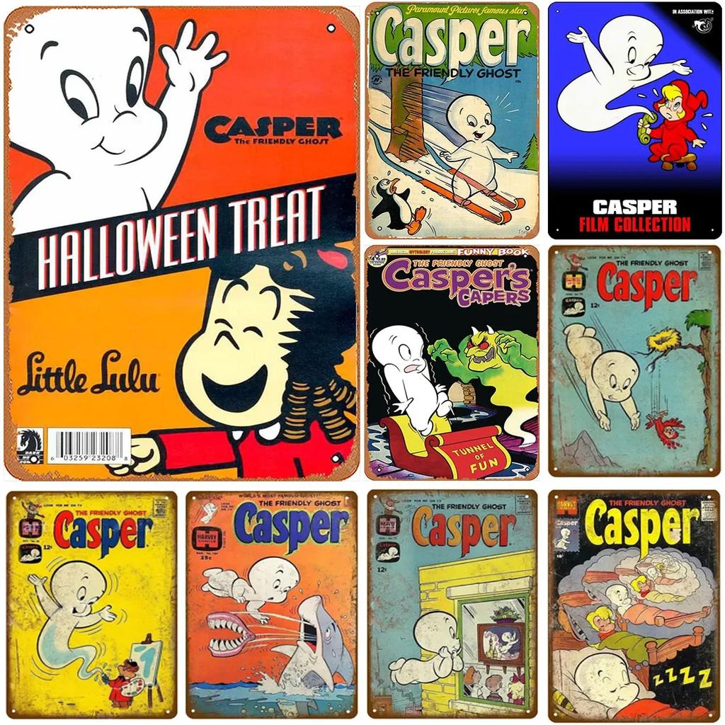 Halloween Treat Plaque Metal Tin Sign Vintage Wall Art for Man Cave Home Cafe Garden Club Bar Iron Painting Decoration