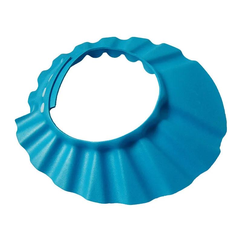 Shower Baby Soft Cap Adjustable Hair Wash Hat for Kids Ear Protection Safe Children Shampoo Bathing Shower Protect Head Cover
