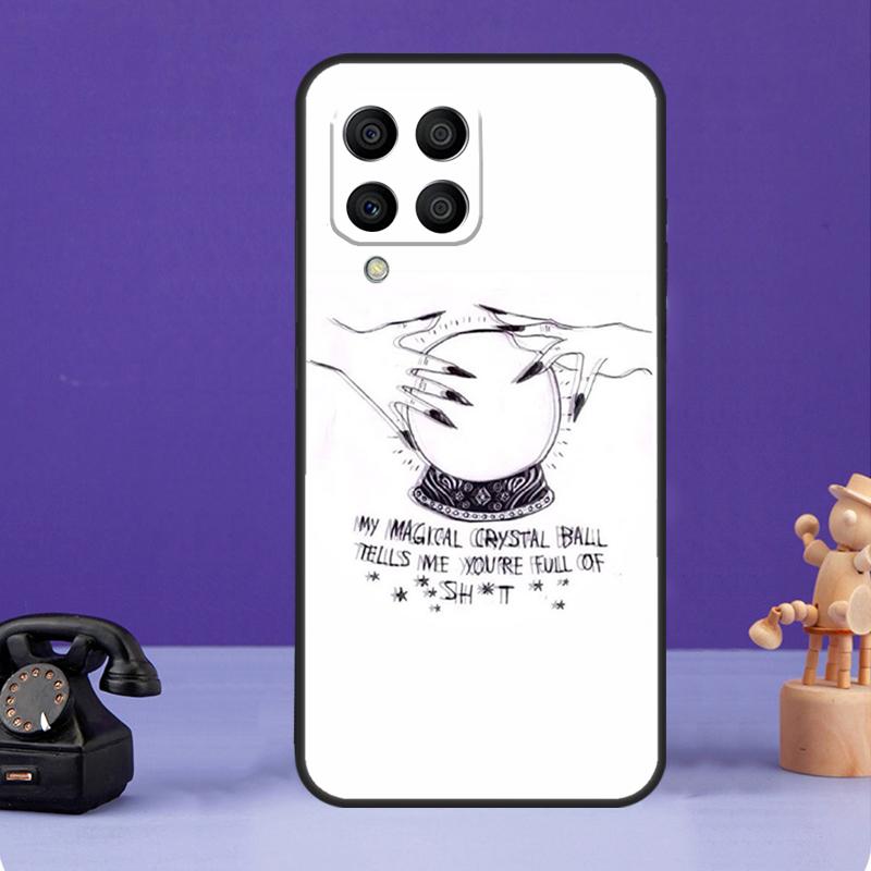 Witch Aesthetic Art Case For Samsung Galaxy M31 M51 M21 M30s M20 M14 M34 M54 M12 M32 M52 M13 M23 M33 M53 M55