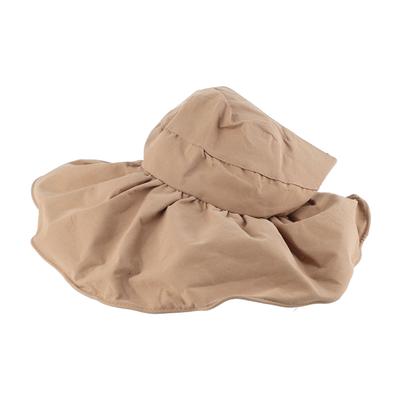 Sommer Eimerhut Damen Faltbar Outdoor Vinylbeschichtet UV-Schutz Visier Sonnenhut für Strandparty