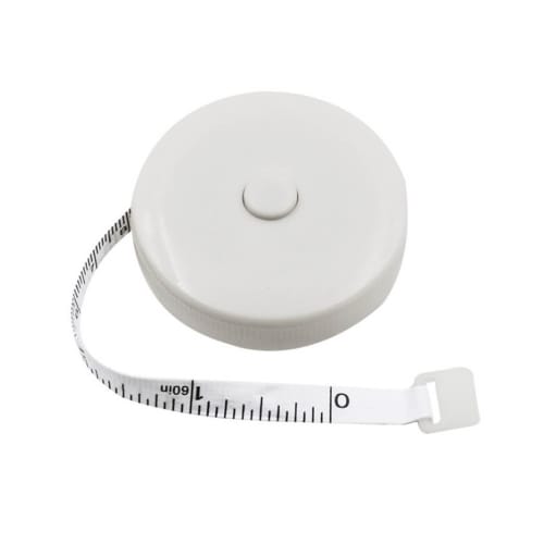 LUYING Tape Measure, 150cm x 60 inches, for Bust and Waist Measurements in Inches and Centimeters, Double-Sided Graduations, Automatic Measuring Tape