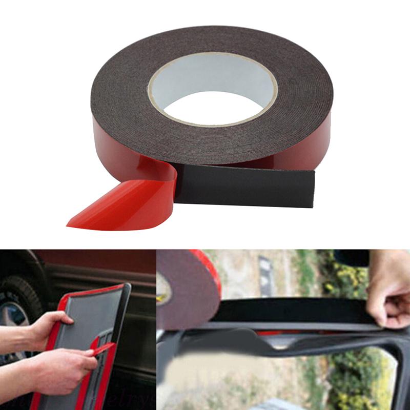 1 Roll 10M Super Strong Self-Adhesive Car Trim Body Double Sided Foam Tape
