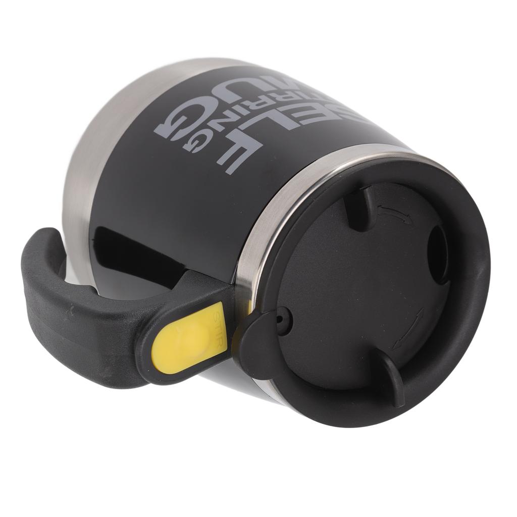 Automatic Stirring Mug 400ml Stainless Steel Liner Battery Powered Electric Mixing Cup for Travel