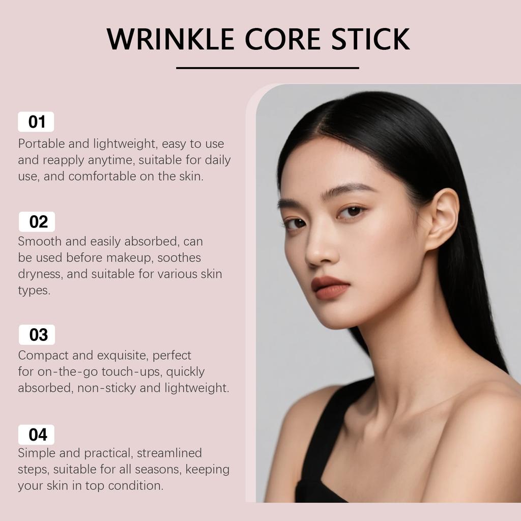 EELHOE Retinol Moisturizing Stick Portable Application Care Hydrating and Moisturizing Delicate Skin Daily Skincare Stick