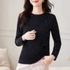 Women S Black Half Turtleneck Long Sleeve Thermal Plus Size T Shirt